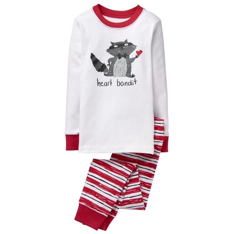 NWT Gymboree Boy Gymmies Bandit Raccoon Pajama Set 12-18M,3,4,5,7