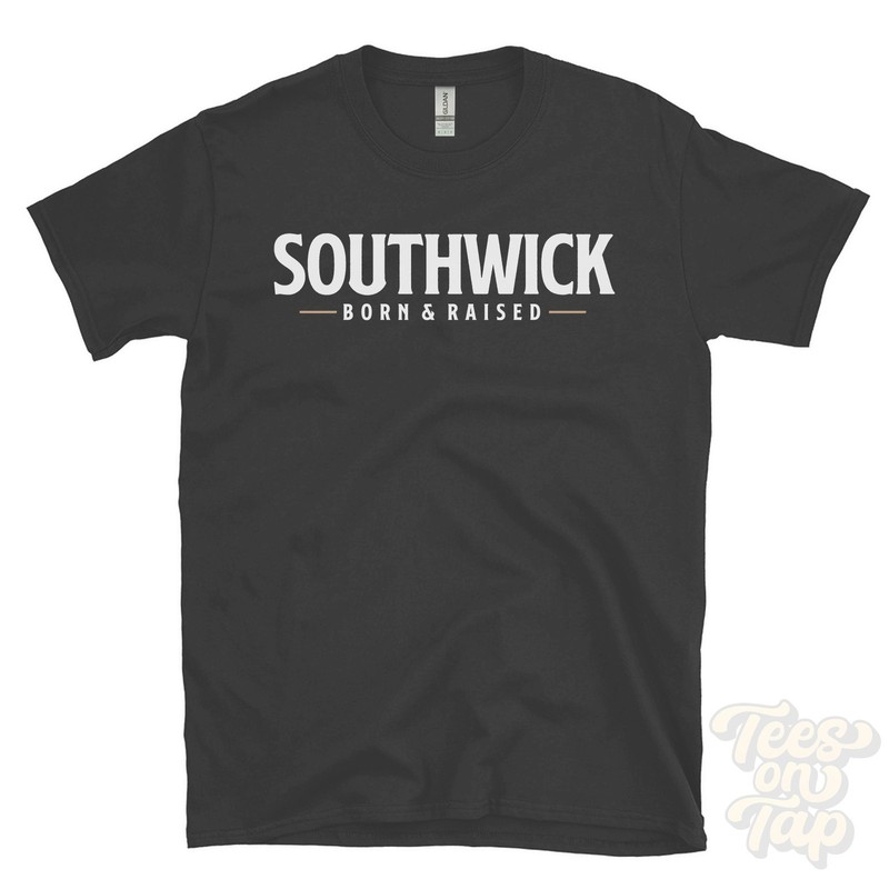 SOUTHWICK BORN & RAISED T-SHIRT West Sussex coastal port uk
