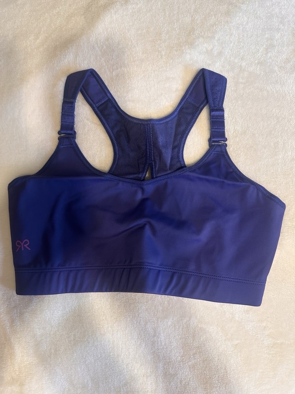Ruby Ribbon Sport Demiette Bra Style 1905 Full Support Wire Free Sz32 gallery