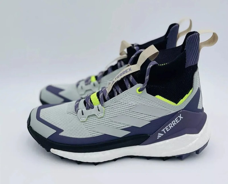 Adidas Women’s TERREX FREE Boost HIKER 2 Wonder Silver Lucid Lemon Ultra IF4929