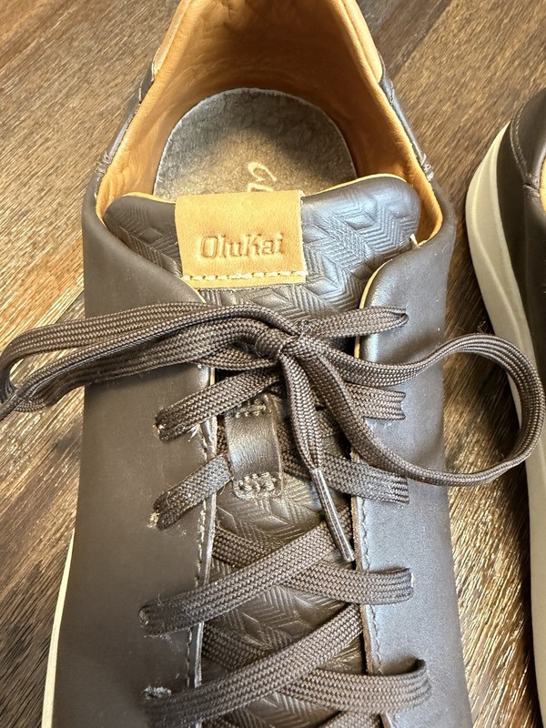 Olukai Lae’ Ahi Li “Ili Shoes Dark Java - Mens Size 12 (Style 10455-4848) gallery