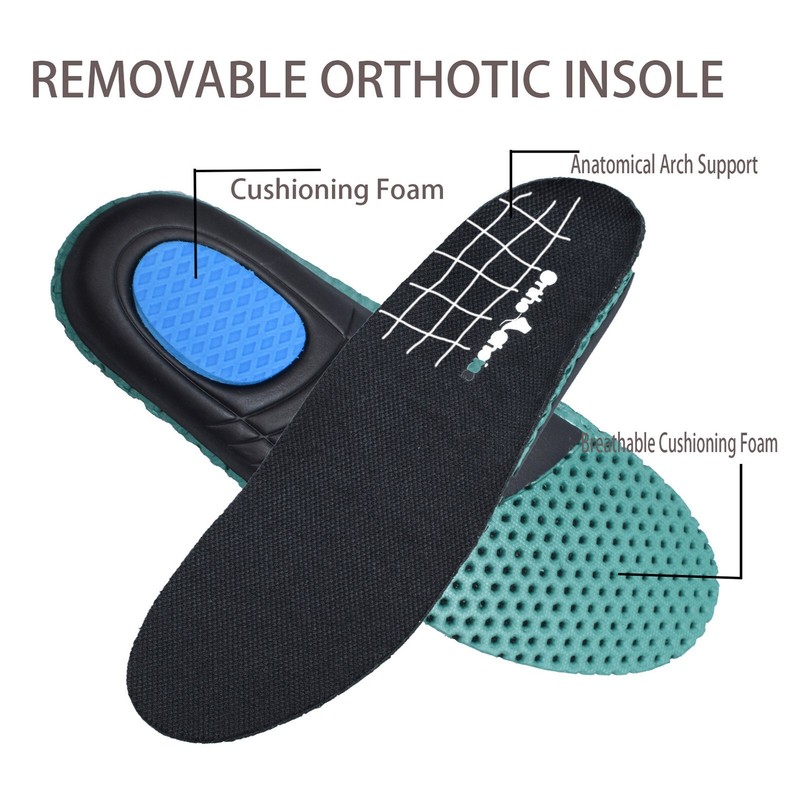 Men's Walking Shoes Diabetic Swollen Feet Arch Support Plantar Fasciitis Shoes gallery