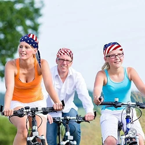 3 Pcs Do Rags Dew Rag Skull Caps for Men Bandana Beanie Hats Pirate Hats Cycling gallery