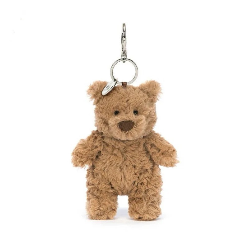 Fluffy Pom Pom Keychain Bag Charm Soft Plush Key Ring Decorative Gift