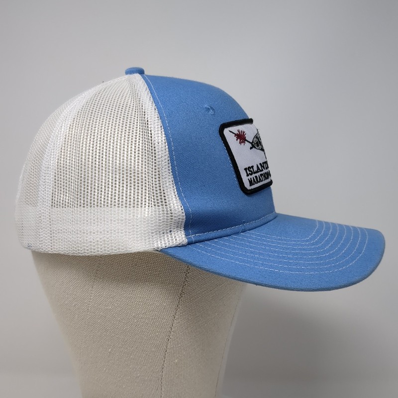 Island Fish Co. Marathon Florida Keys Trucker Hat Blue One Size Port Authority gallery