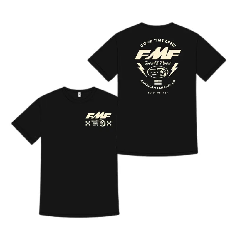 FMF American Exhaust Co Shirt Good Time Crew Speed and Power Graphic Tee
