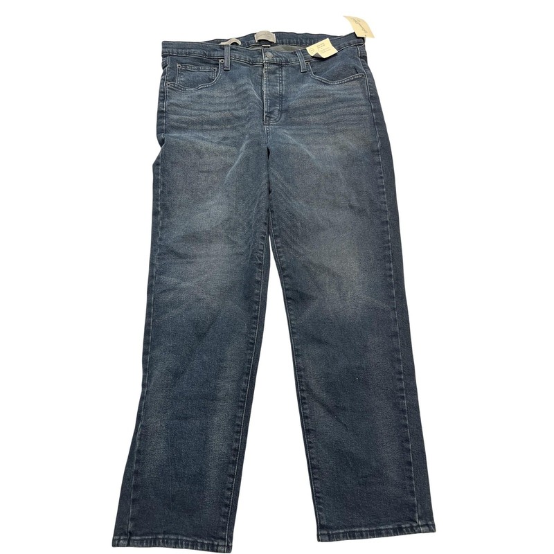 Universal Thread Jeans Womens 16 Blue Mid Rise 80s Slim Comfort Stretch Denim