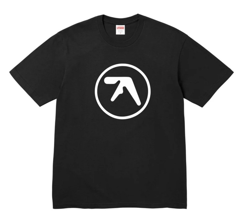 Supreme Aphex Twin Ambient Works Tee Black Size XXL SS25 BRAND NEW