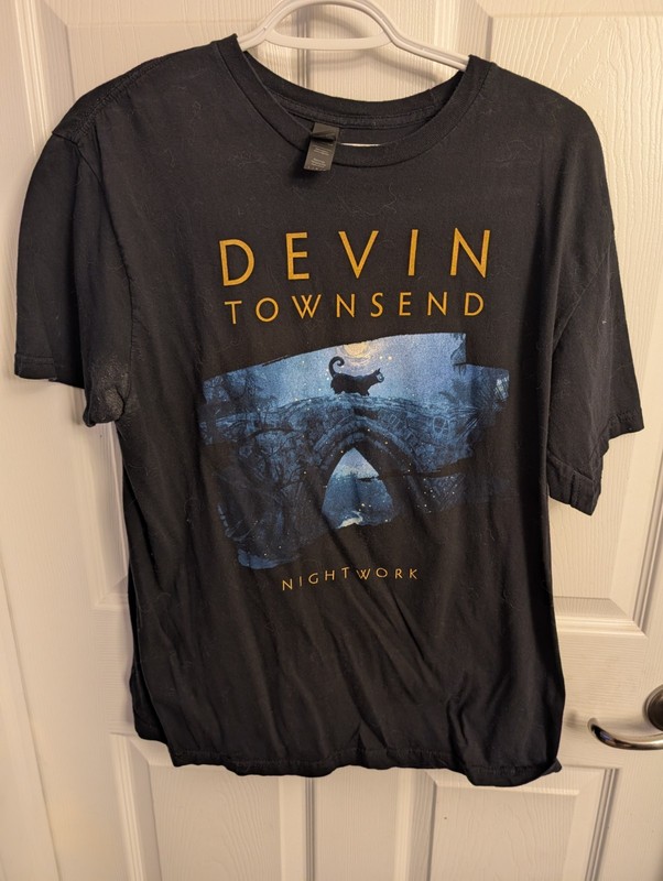 Devin Townsend Nightwork Tour T Shirt LG