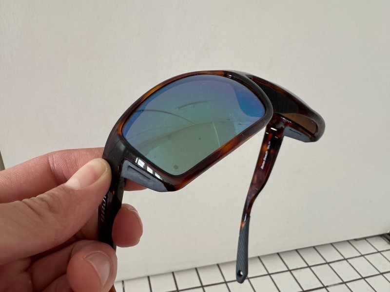 Bajio Sunglasses Bales Brown tortoise with Polarized Green Mirror lenses gallery