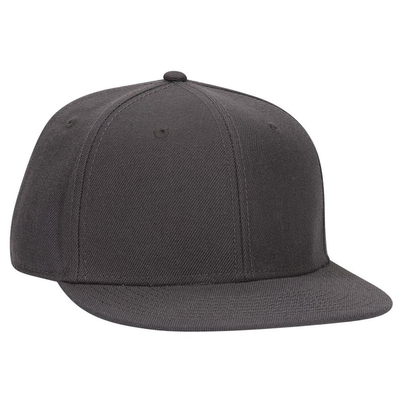 OTTO CAP “OTTO FIT” 6 Panel Mid Profile Flat Visor Baseball Cap – 123-969