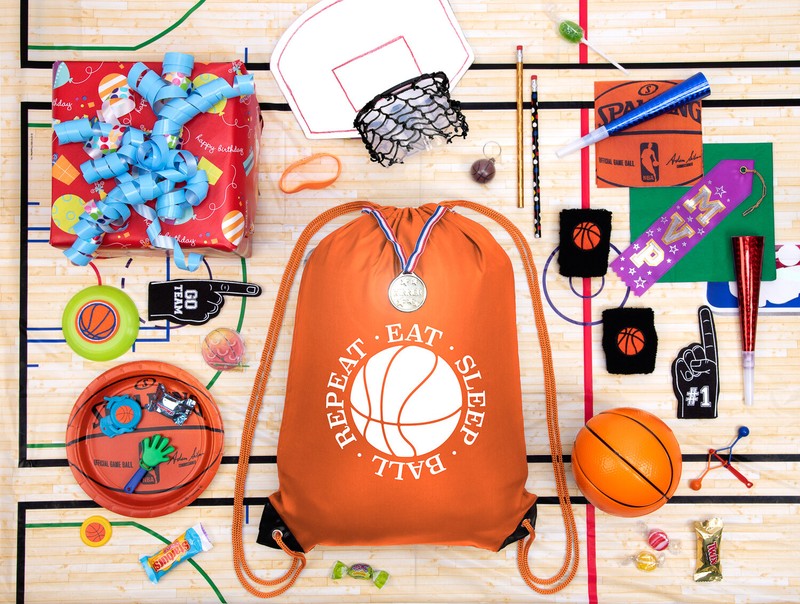 Mato & Hash Basketball Drawstring Bags with 3,6, and 10 pack bulk options gallery