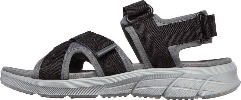 Skechers Men's Tolgus Sporty Sandal Charcoal/ Black And Navy Charcoal 237050 gallery