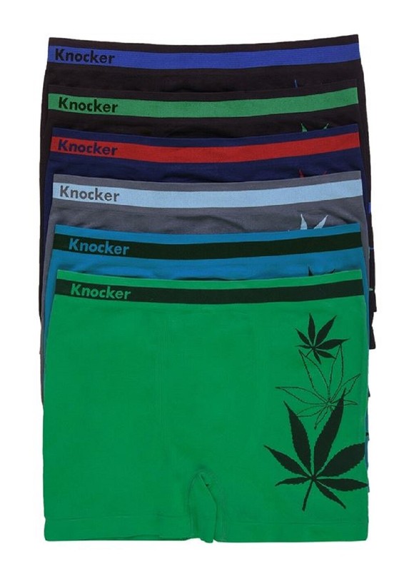 3, 6 Mens Microfiber Boxer Briefs Underwear Seamless Compression Knocker Lot gallery