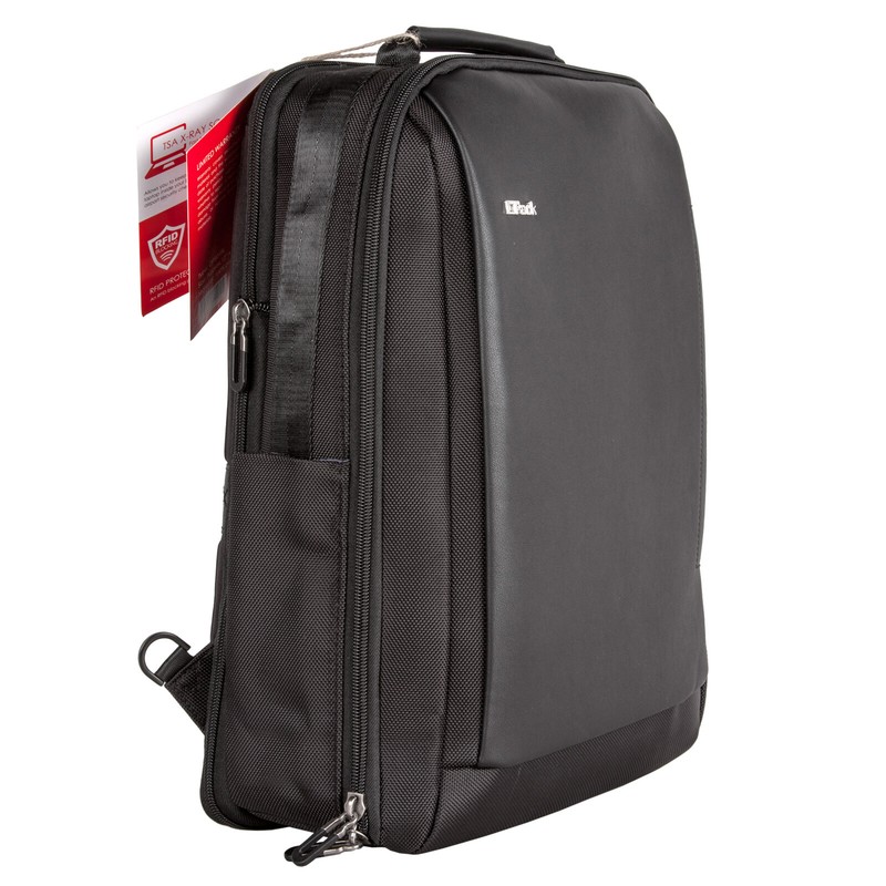 15.6″ RFID Business Backpack Laptop Increase Compartment Bag USB Charging Port