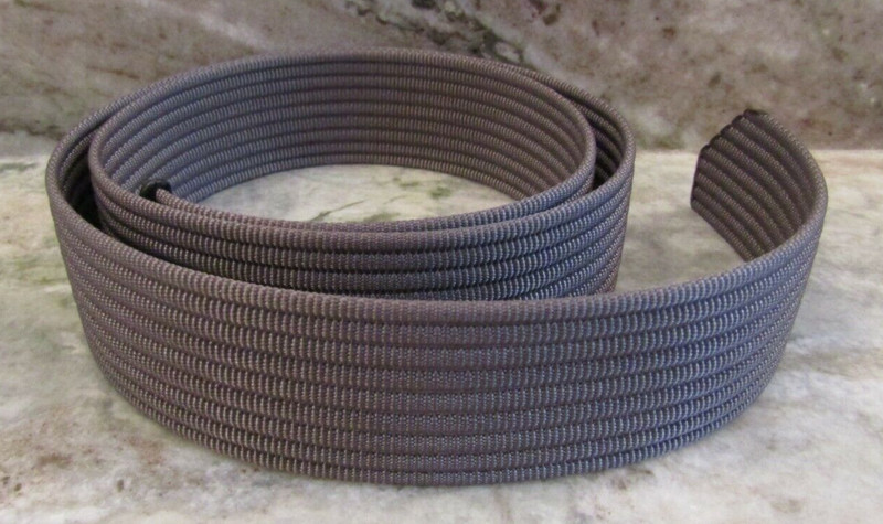 GRIP6 BELT – GRAY 57 INCH / 49 WAIST – 1.5 WIDE for MEN and WOMAN