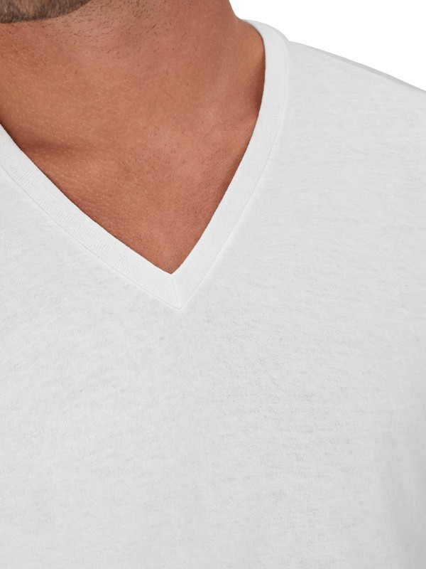 Hanes Men'S Value Pack White V-Neck Undershirts, 10- Pack and 6- Pack gallery