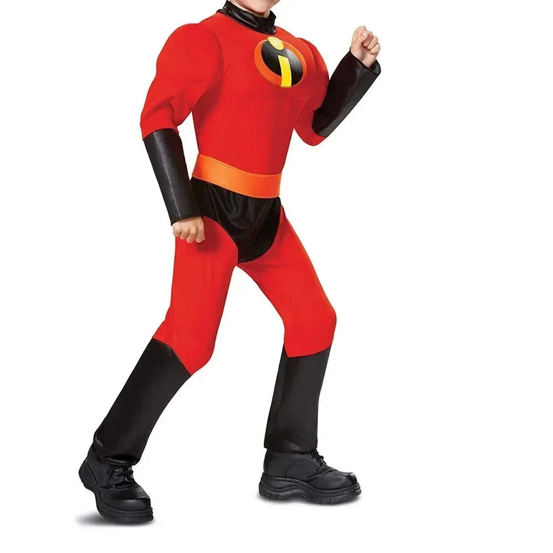 Adults The Incredibles Cosplay Costume Superhero Jumpsuit Eye Mask Party Outfits