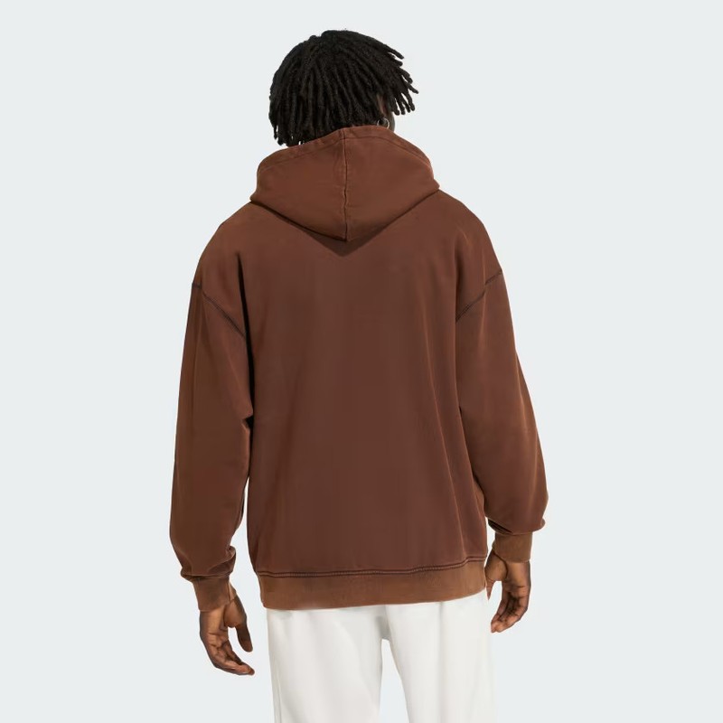 adidas men Premium Essentials Retro Washed Hoodie gallery