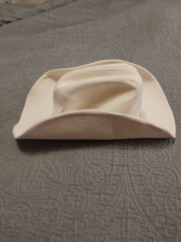 Wyeth Ivory Corduroy Cowgirl Hat Sz. 0/S 100% cotton Spot clean only Western gallery