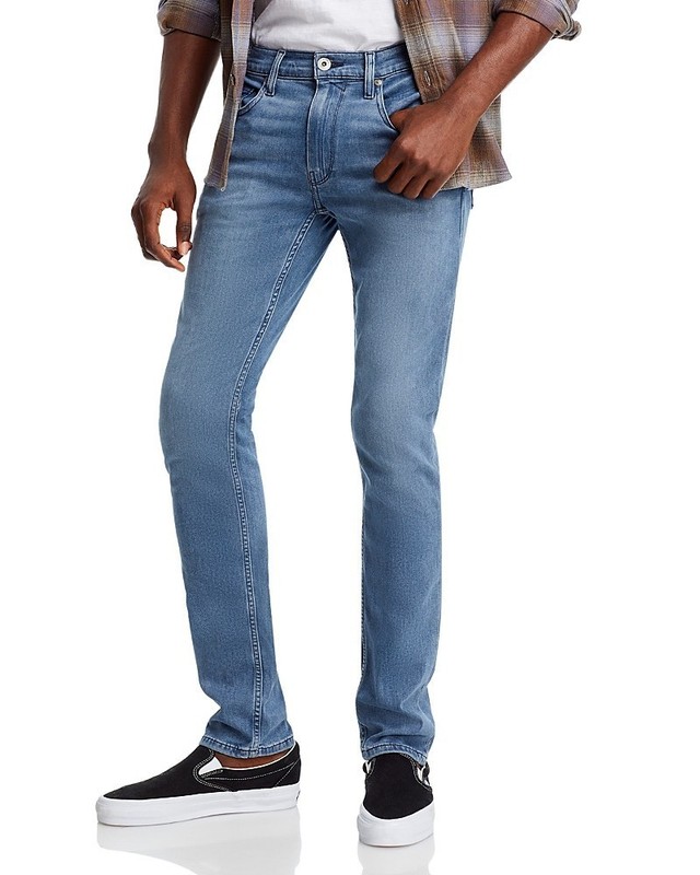 PAIGE Lennox Slim Fit Jeans Men’s 33 Timlin Denim Zip Fly With Button Closure