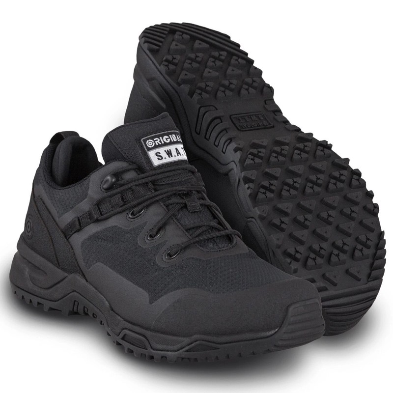 Original SWAT 175001 Alpha Fury Low Cut 3" Black Athletic Shoes gallery