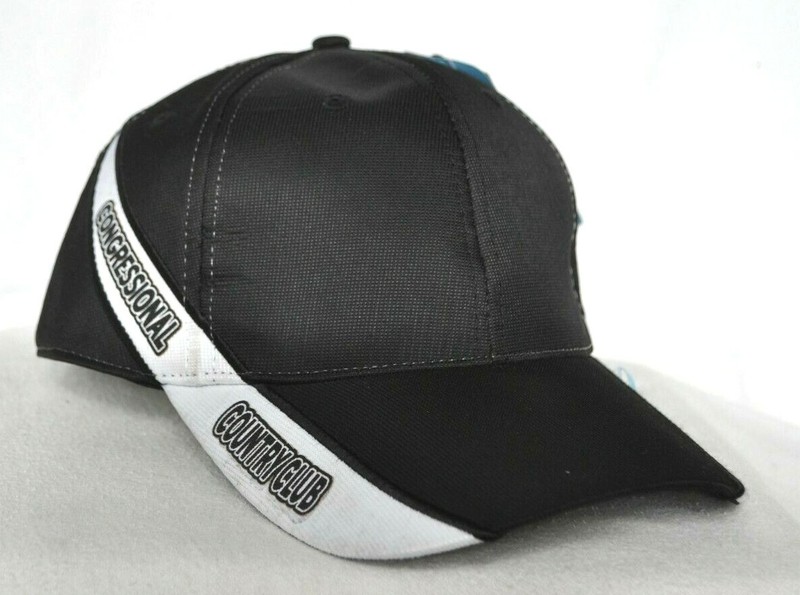 *CONGRESSIONAL COUNTRY CLUB* COOLMAX GOLF HAT CAP *AHEAD HEADGEAR* Extreme Fit