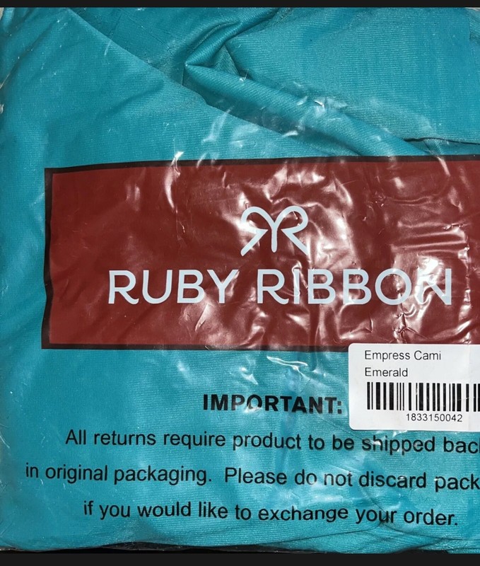 Ruby Ribbon new Empress Cami #1833 gallery