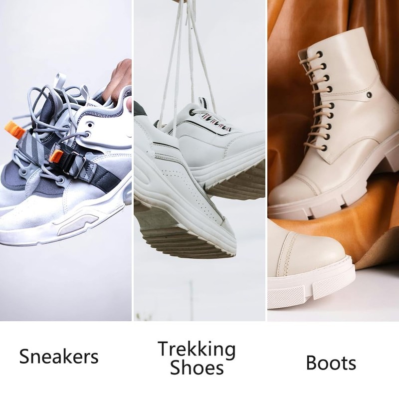 Round Shoelaces 4mm For Trainers - Boots - Sports Shoes 80, 100, 120, 140, 160cm gallery