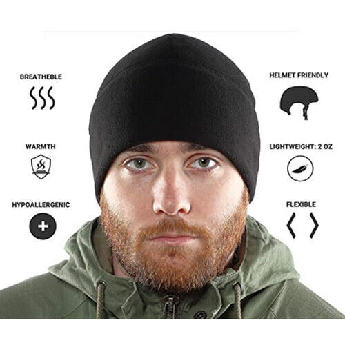 Military Tactical Skull Cap Winter Warm Fleece Windproof Ski Beanie Hats USA Lot gallery