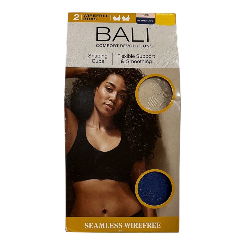 Bali Comfort Revolution Women’s 2-Pack Wire-Free Shaping Bra