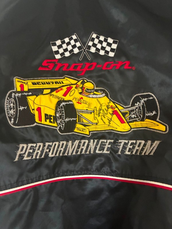 Vintage Signed Satin “Snap On” Jacket gallery
