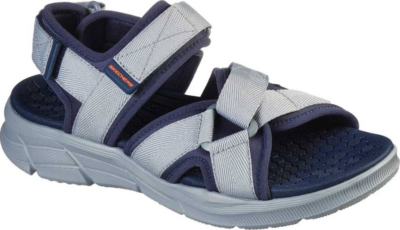 Skechers Men's Tolgus Sporty Sandal Charcoal/ Black And Navy Charcoal 237050 gallery