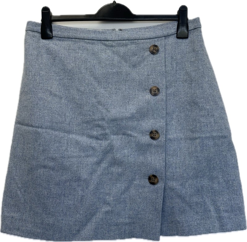 NEW Hobbs Dacia Wrap Skirt Size 14 RRP £99 Wool Blend