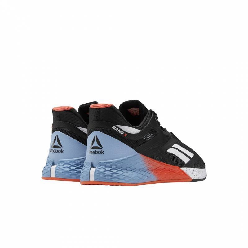 Reebok Nano X Training Shoes Mens 9.5 Black Red Blue EF7298 gallery