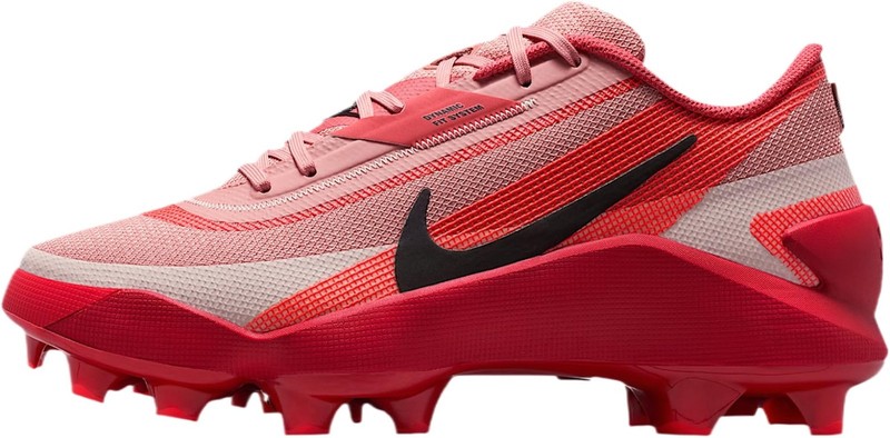 Nike Diamond Showcase MCS Baseball Cleats (Red Stardust/Bright Crimson/Silt Red/