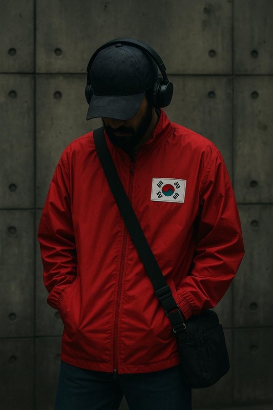 Vintage Korea National Flag Jacket – Marjano Sportswear 1990s gallery