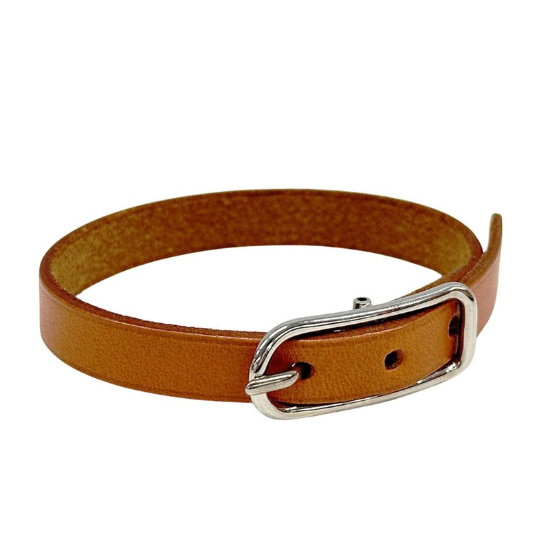Hermes HERMES Bracelet for Women, Brand: Api 1, Leather, Brown, Si... GZl1ggi4 gallery
