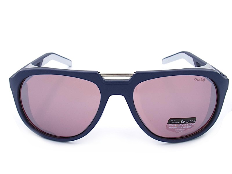 Bolle Cobalt Photochromic 2-4 Sunglasses Navy /w Phantom Black Gun Lenses 12531 gallery