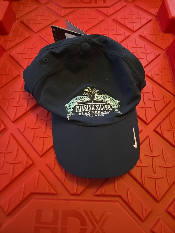 Nike Golf Sphere Dry Cap Blue Hat “Chasing Silver” Fishing (247077-451)