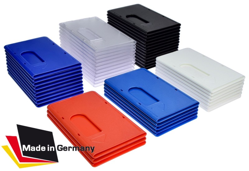 EC Kartenhüllen EXTRA STABIL transparent Kreditkartenhülle Scheckkartenbox 1A gallery
