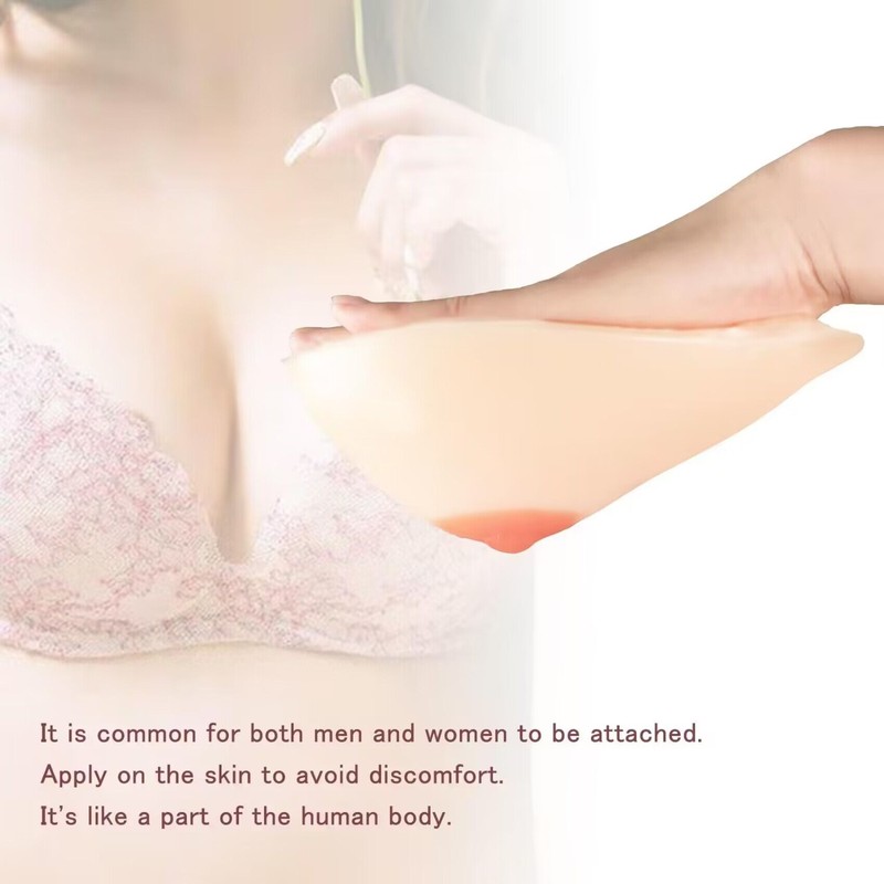 Silicone Teardrop Breast Forms Fake Boobs Bra Enhancers A-E Cup Crossdresser Cos gallery