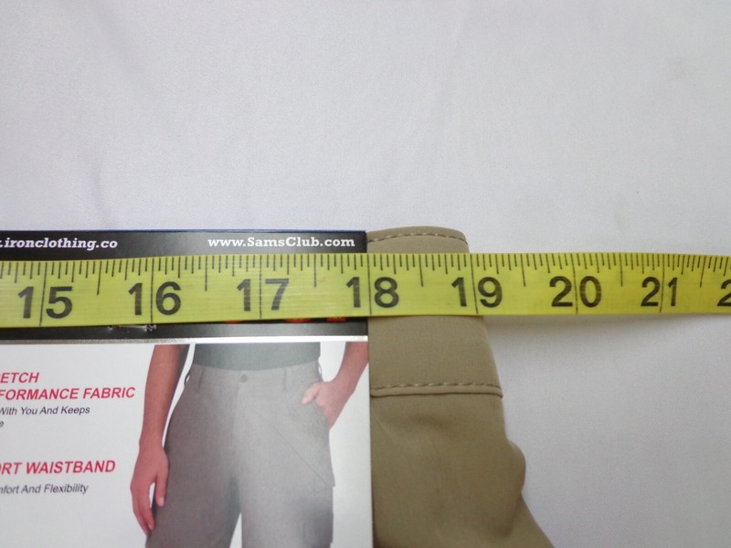 Iron Co Stretch Performance Hybrid Cargo Shorts Khaki Tan Size 38 gallery