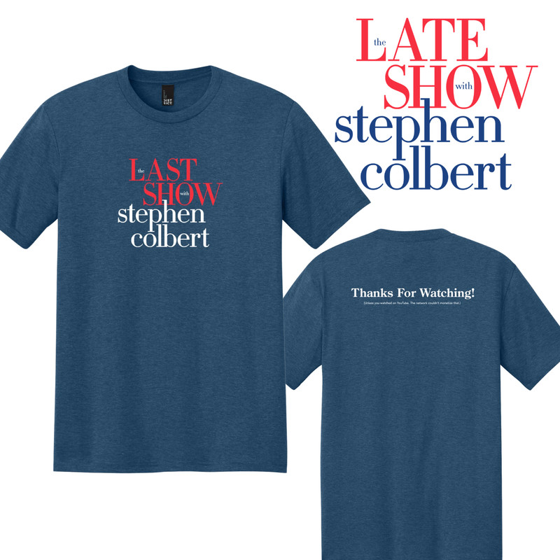 HOT ITEM!! Stephens Colbert Late Show 2026 Shirt The Night Laughter Died Fan Tee