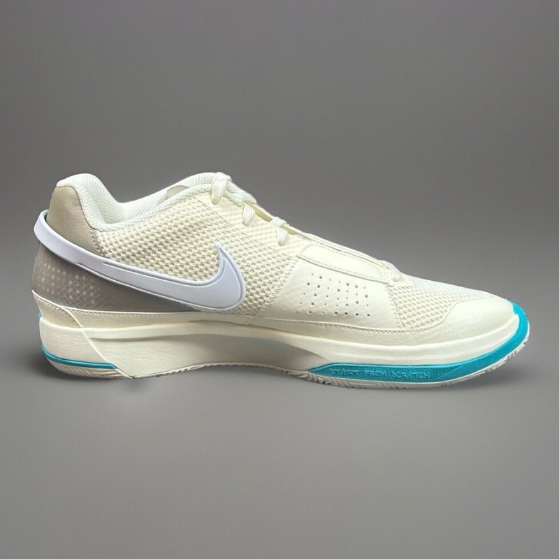 Nike Men's Size 11 “Ja 1” Vacation Basketball Shoes Cream Multicolor DR8785-102 gallery