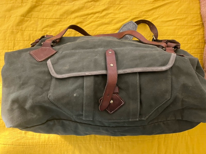 Tanner Goods Nomad Canvas and Leather Duffel Bag
