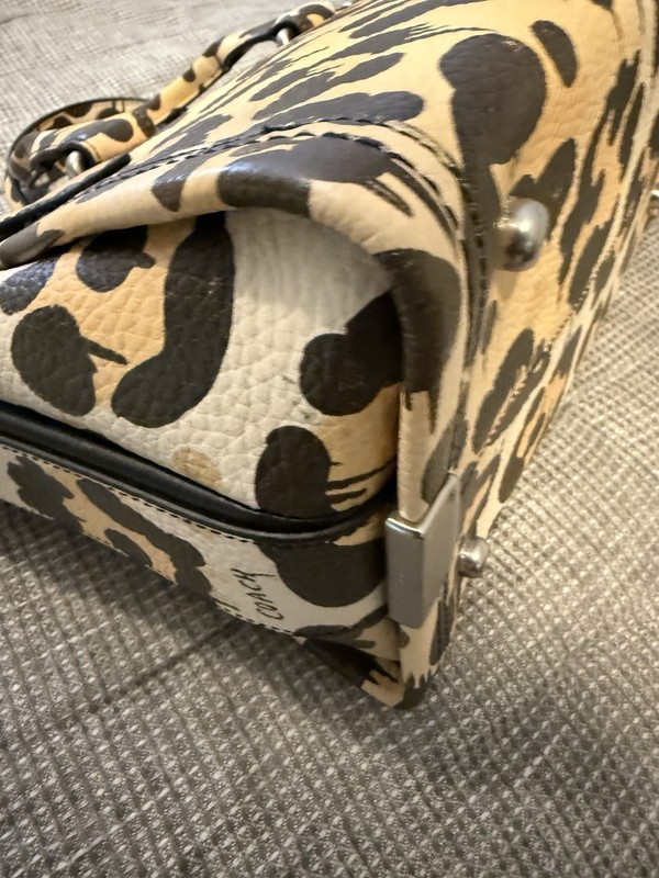 EUC Coach/Gary Baseman Wild Beast Swagger Medium Satchel w/Detachable Strap gallery