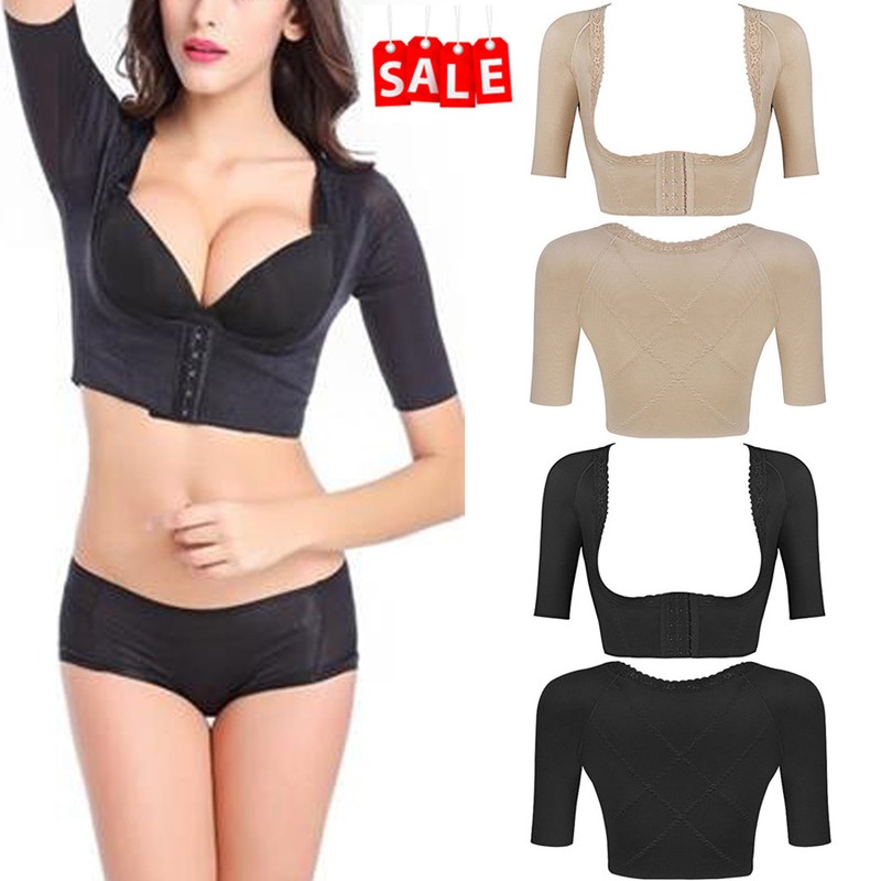 Fajas Arm Slimmer Shapewear Top For Women Shaper Back Posture Corrector Cincher