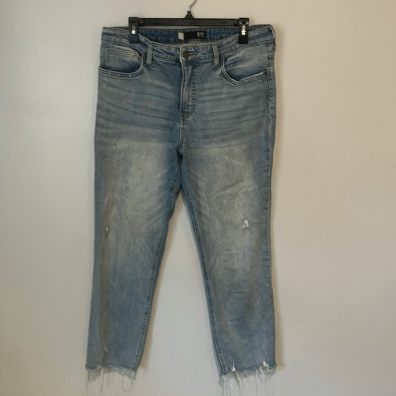 Kut from the Kloth Rachael FAB AB MOM JEAN High Rise Size 14 #700