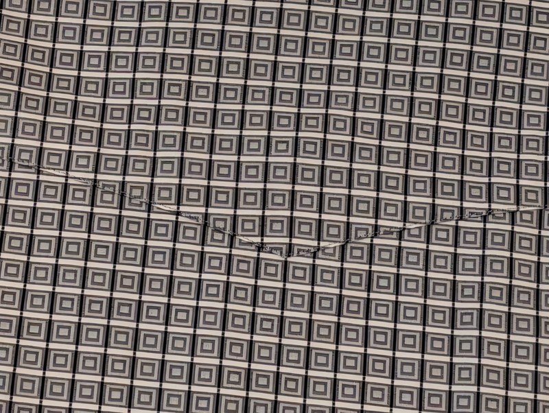 Wrangler George Strait Troubadour Shirt Mens XL Black Gray Geometric Pearl Snap gallery